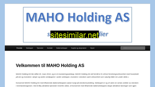 maho.no alternative sites