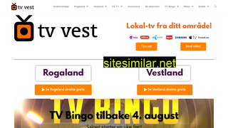 tvvest.no alternative sites