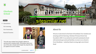 glenham.school.nz alternative sites