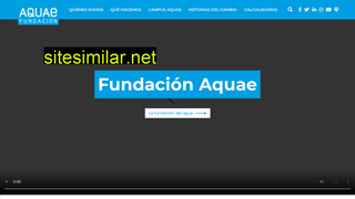 fundacionaquae.org alternative sites