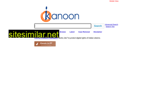 indiankanoon.org alternative sites