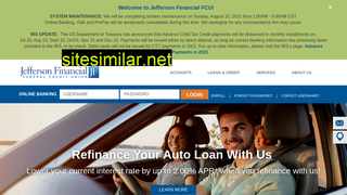 jeffersonfinancial.org alternative sites
