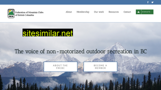 mountainclubs.org alternative sites