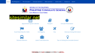 philippineconsulatela.org alternative sites