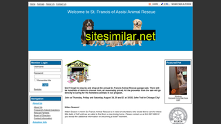 stfrananimal.org alternative sites