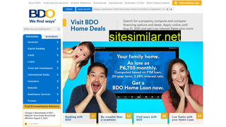 bdo.com.ph alternative sites