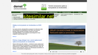 demel.pl alternative sites