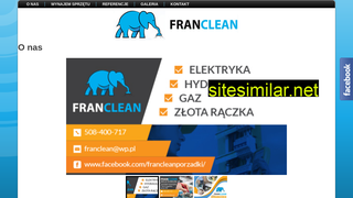 franclean.pl alternative sites