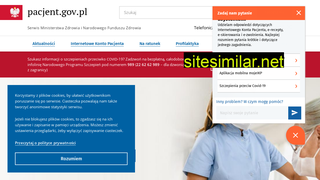 pacjent.gov.pl alternative sites