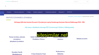 pzh.gov.pl alternative sites