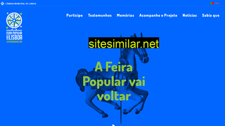 feirapopulardelisboa.pt alternative sites