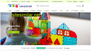 Top 100 similar websites like miljövänligaleksaker.se and competitors