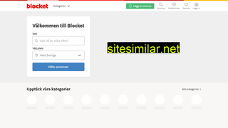 blocket.se alternative sites