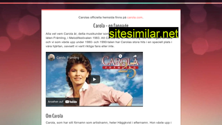 carola-sweden.se alternative sites