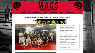 martialartscenter.se alternative sites