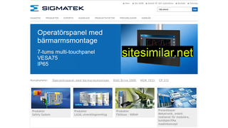 sigmatek.se alternative sites