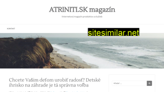 atriniti.sk alternative sites