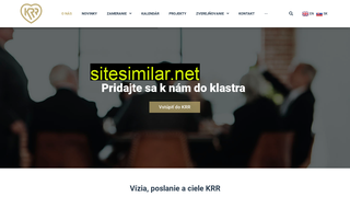 krr.sk alternative sites