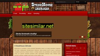 steakhousezahrada.sk alternative sites