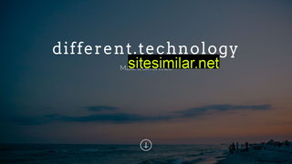 different.technology alternative sites