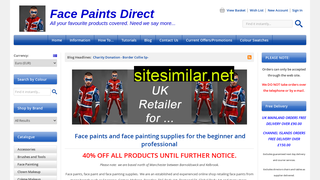 facepaintsdirect.co.uk alternative sites