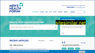 menshealthforum.org.uk alternative sites