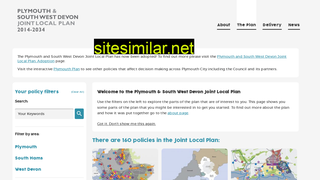 plymswdevonplan.co.uk alternative sites