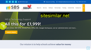 schoolbusinessservices.co.uk alternative sites
