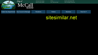 mccall.id.us alternative sites