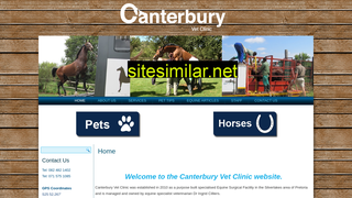 canterburyvets.co.za alternative sites