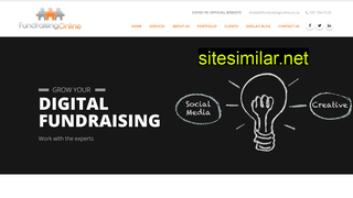 fundraisingonline.co.za alternative sites