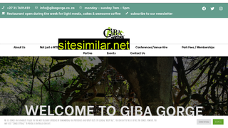 gibagorge.co.za alternative sites