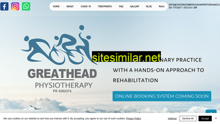 greatheadphysiotherapy.co.za alternative sites