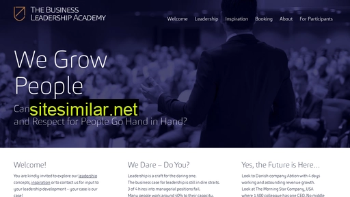 thebusinessleadership.academy alternative sites