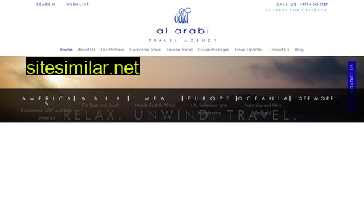 alarabitravel.ae alternative sites
