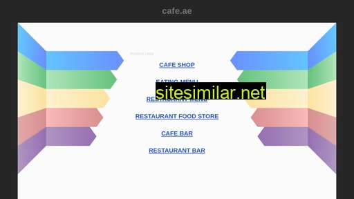 cafe.ae alternative sites