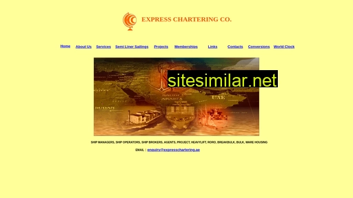 expresschartering.ae alternative sites