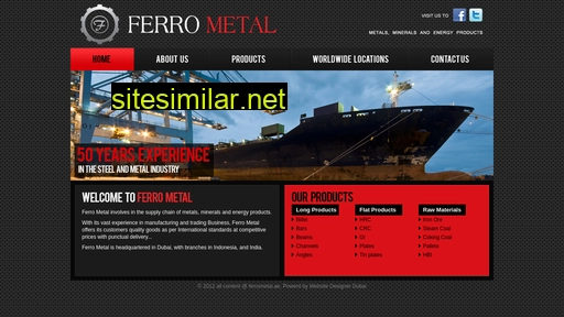 ferrometal.ae alternative sites