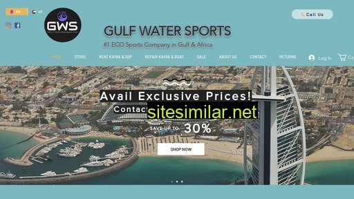 gulfwatersports.ae alternative sites