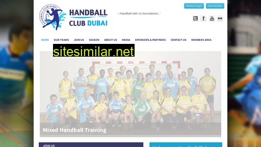 handballclubdubai.ae alternative sites