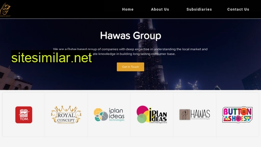 hawasgroup.ae alternative sites