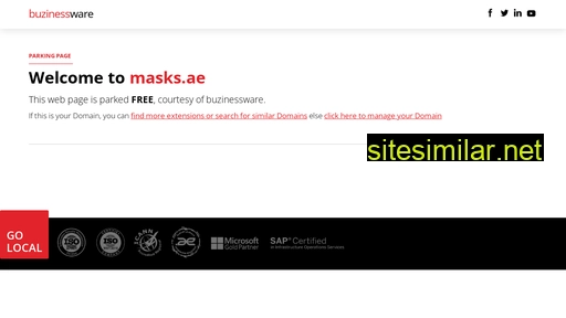 masks.ae alternative sites