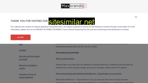 Maxbrands similar sites