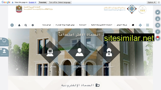 sheikhzayedhousingprogramme.ae alternative sites