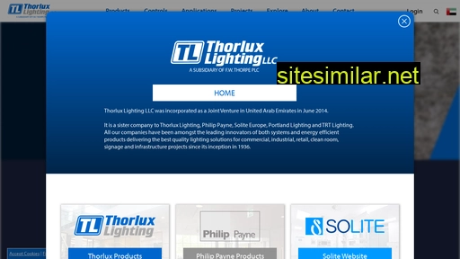 thorlux.ae alternative sites