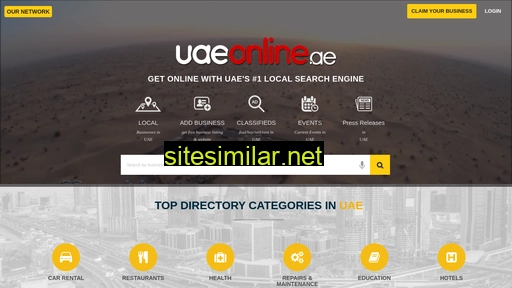 uaeonline.ae alternative sites