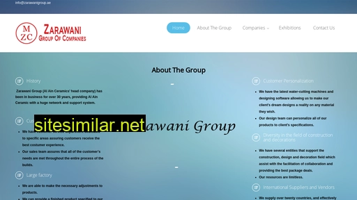 Zarawanigroup similar sites