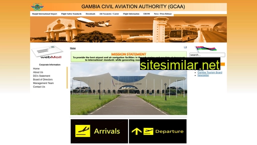 gcaa.aero alternative sites