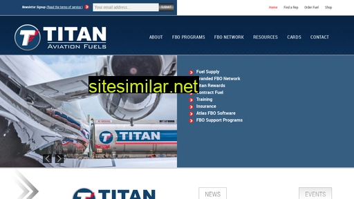 titanfuels.aero alternative sites