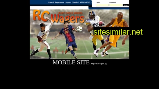 Rcwagers similar sites
